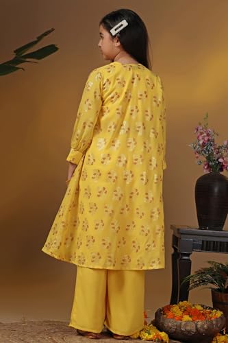 Image of Fashion Dream Girls Georgette Embroidered Palazzo Set|Kids Ethnic Wear|sharara set for girls|Indo Western Set