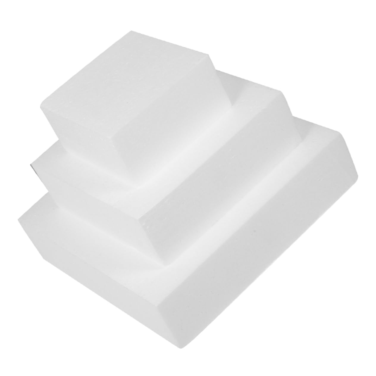 DOITOOL 2 Set Decorativi per Torte per Matrimoni E Pratiche Decorazione Design Polistirolo per Esposizioni E Ai Tuoi Ospiti 3 Pezzi * 2