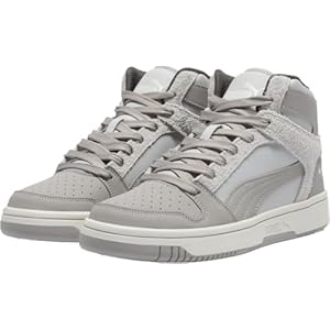 PUMA Mens Rebound Layup Sl Timeless High Sneakers Shoes Casual – Grey