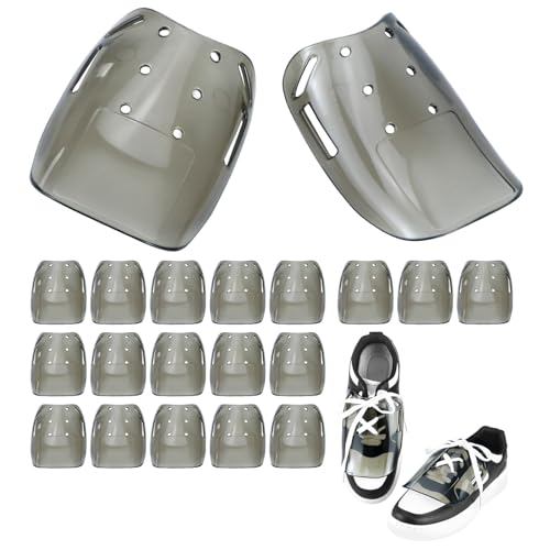 QWORK Metatarsal Guards for Safety Shoes and Boots - Metatarsal Shield Footwear Attachment Universal Size 20 Pairs
