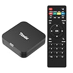 Box de TV Android 10.0, Box Android 2GB RAM 16GB ROM, Allwinner H313 Quad-Core Arm Cortex A53, Suporte WiFi e USB Box de TV 4k Inteligente