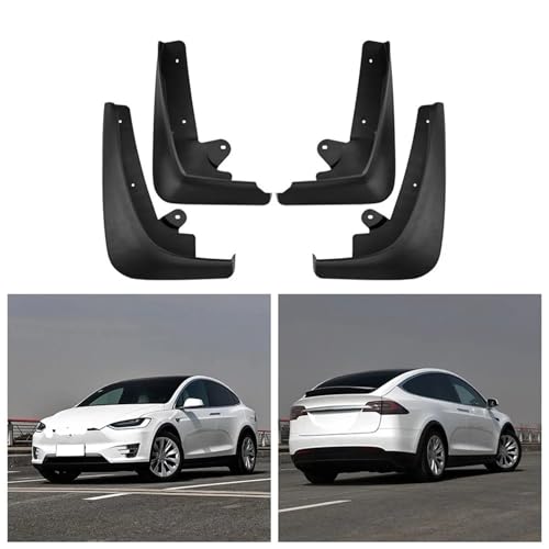 Guardabarros componentes interiores para Tesla Model X 2016-2022 delanteros traseros de coche 5