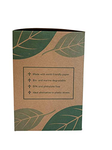 Pitillos desechables de papel KingSeal blanco, jumbo 600 un miniatura 5
