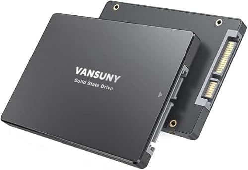 Vansuny X12 SSD Interno 128GB 2.5 Pollici SATA III 6Gb/s, Unità a Stato Solido 3D NAND TLC, Lettura 450MB/s Scrittura 330MB/s per PC, Laptop, Professionisti IT e Creativi