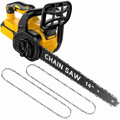 14-Inch Brushless Cordless Chainsaw for Dewalt 20V Batteries