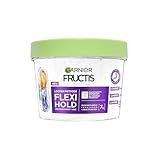 Garnier Fructis Locken Methode Flexi Hold, feuchtigkeitsspendendes Gel für alle Lockentypen mit 7% Feuchtigkeits-Komplex, 370 ml