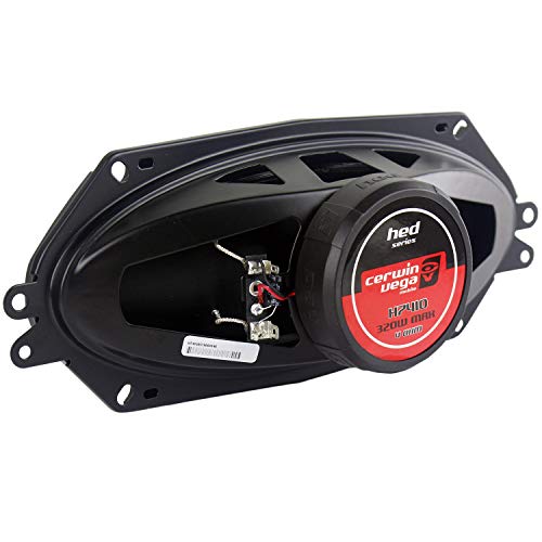Cerwin-Vega H7410 4\" x 10\" 4Ω 320W Max 2-Way Coaxial Speakers & Metra 72-4568 Speaker Harness for Selected General Motor Vehicles - Thumbnail 4