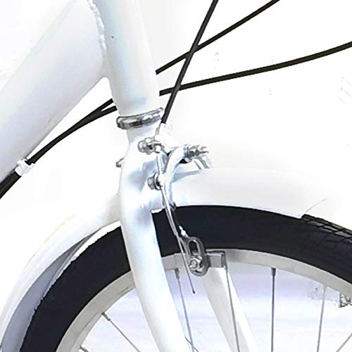 20-Zoll-Dreirad für Erwachsene, Grüne Reisen City-Dreirad, 8-Gang, 3-Rad Fahrrad mit Einkaufskorb, Einstellbare Geschwindigkeit Senioren Trike für Shopping Transport – Bild 7