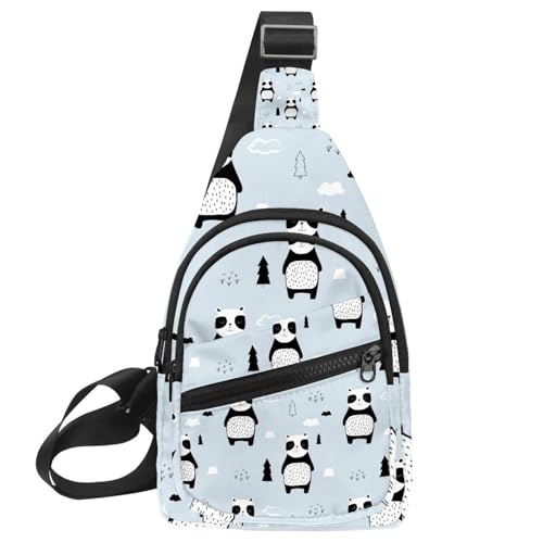 Sac à bandoulière pour homme et femme avec motif tigre sauvage