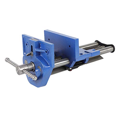 KATSU Schnellspanner-Schraubstock für Holzbearbeitung 7' 180mm Heavy Duty Holzspanner Holzbearbeitungstisch Werkbank für Tischler, Schreiner 313185