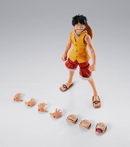 Image of TAMASHII NATIONS - One Piece - Monkey D. Luffy -Summit War of Marineford- S.H.Figuarts Action Figure