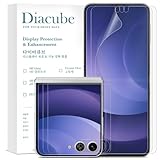[3+3] Protector de pantalla mate antirreflejos EPU+TPU para Samsung Galaxy Z Flip 7, paquete de 3 protectores de pantalla totalmente cubiertos en el interior + 3 películas exteriores, antihuellas