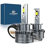 D-Lumina D2S LED Error-proof Car LED Bulbs 100% Canbus 120W 20000LM Replace OEM HID Xenon Bulbs Plug and Play - 2 Lamps