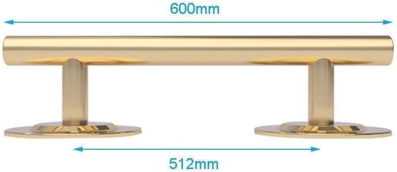 Door Handle Commercial Zinc Alloy Tubular Barn Door Wooden Door Sliding Door Handle 9 Sizes/Gold(600 * 512mm)