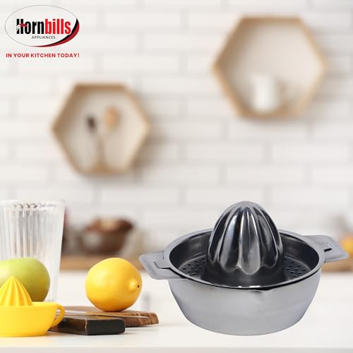 Image of HORNBILLS Stainless Steel Lemon /Mousambi Hand Squeezer for Citrus Orange Juicer Lemon Lime Fruit Kitchen Tool