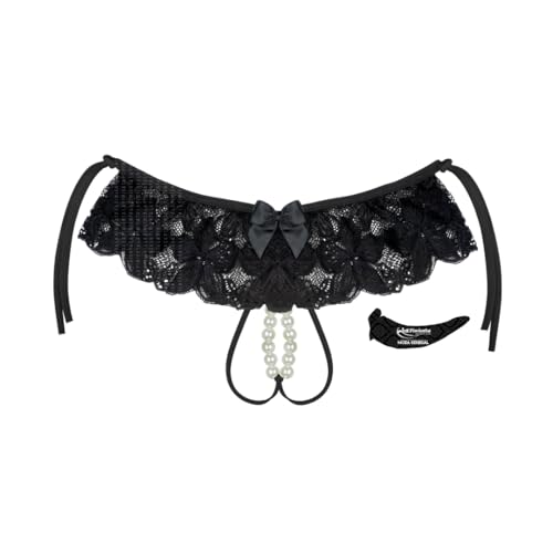 CALCINHA MEGA TAILANDESA COM ESTIMULADOR DE CLÍTORIS LA PIMIENTA - PRETA