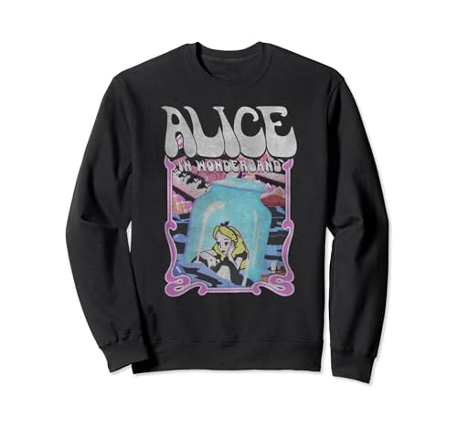 Sweatshirt Alice in Wonderland Disney avec flacon flottant pour femme