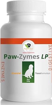 Paw-Zymes LP Digestive Enzymes 228 Grams Powder-for Dogs & Pets