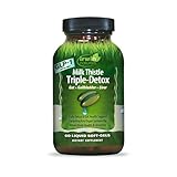 Irwin Naturals Milk Thistle Triple-Detox — Advanced Liver & Detox Support, 60 Liquid Softgels