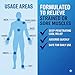 Sore No More Cool Relieving Gel for Muscles & Joints Aches & Pains Associated with Strains, Bruises & Sprains | Absorbs Quickly with a Refreshing Lemon Aroma | 8 oz Jar