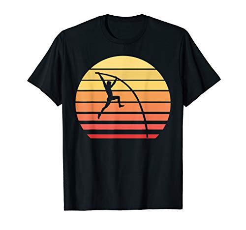 Pole Vault Retro Pole Vaulter Vaulting Gift T-Shirt
