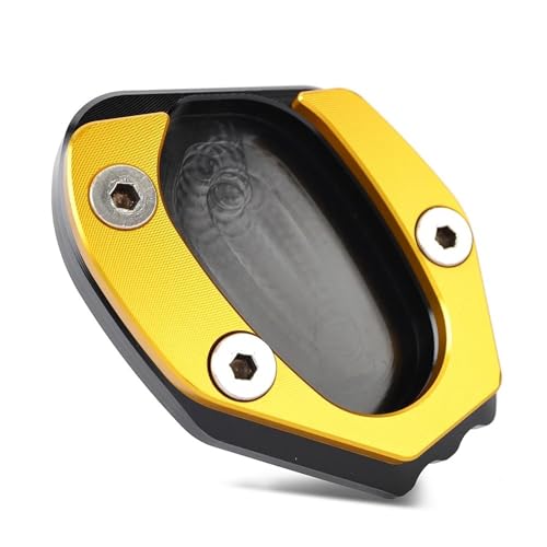 Stützplatte Fuß Ständer Pad Motorrad Ständer Seitenständer Vergrößern Verlängerungsplatte Für Tr&iumph Speed Twin 1200 2019-2021 Thruxton 1200/1200R 2016-2020