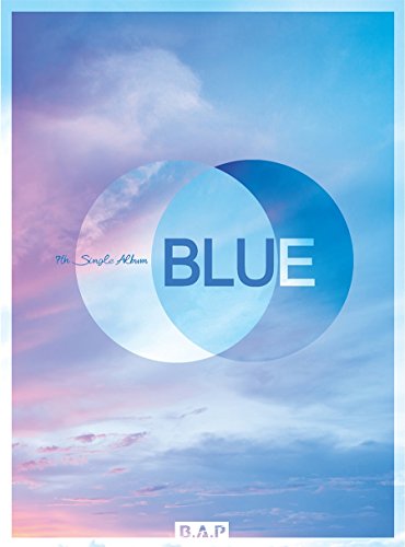 B.A.P BAP - BLUE (7th Single Album) [B ver.] CD+Photobook+Folded Poster+Extra Photocard Set