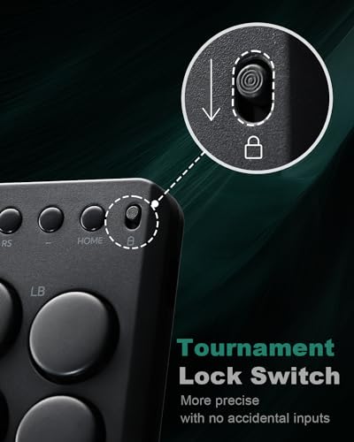 Image of SIXSIR Haute42 Leverless Controller for Arcade Gaming: P12 Lightweight Series - Tournament Lock Switch - 12 Key Crystal Low-profile Switches - Custom RGB - Arcade Controller for PC /PS4 /PS3 /Switch