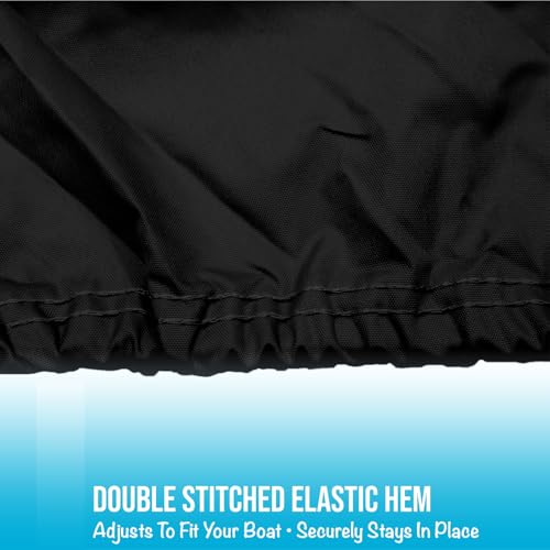 EliteShield Boat Cover for Ski & Wakeboard Tower, 600D Trailerable 20-22 ft by EliteShield - Used condition - Image 5