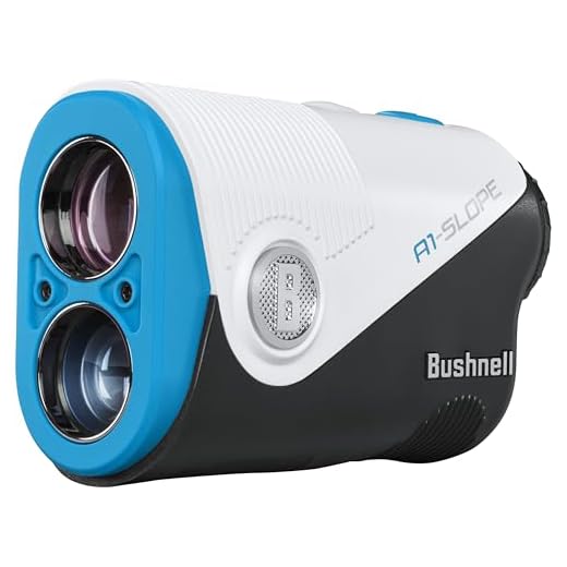 Bushnell Golf A1‑Slope Laser Rangefinder – Ultra‑Compact 6× Magnification, USB‑C Recargable, Pinseeker JOLT, Pendiente On/Off