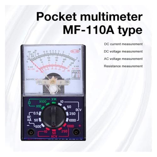 Testeur multimètre analogique MF-110A voltmètre ampèremètre tension