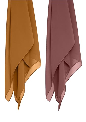 Image of Premium Georgette Hijab for Women, Lightweight and Breathable | 180x70 cm