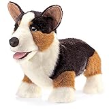 Folkmanis 3089 Handpuppe, Braun, Weiß, Schwarz