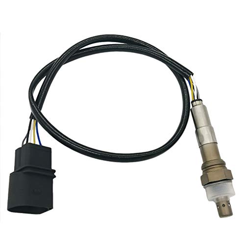 Amrxuts 036906262G 030906262K Sonda Lambda frontal, sensor de oxígeno O2 compatible con A2 Altea Arosa Córdoba Ibiza MK3 MK4 Inca León Toledo Fabia Golf Bora Caddy Polo Lupo1.4 1.6 FSI