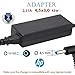 Produktbild HP Netzteil 2.31A 4.5x3.0 (PIN) 19.5v 45w | hp Laptop Charger für EliteBook Folio, Split, Spectre Ultrabook, Pavilion | 2 Jahre Garantie auf das Netzteil hp elitebook | Ladekabel hp