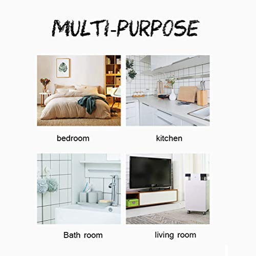 Towel Rails Suction for Bathroom 32 Inch Adjustable Shower Towel Rack (White) - Image 4