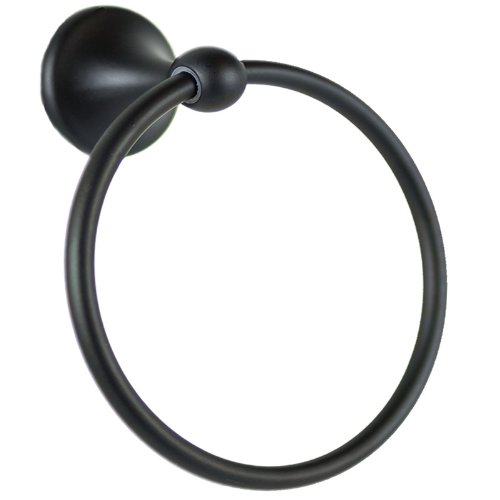 Burton Harbor 4 Piece 24-In. Towel Bar Bath Accessories Hardware Set With Euro Toilet Paper Holder, Matte Black #TOP1