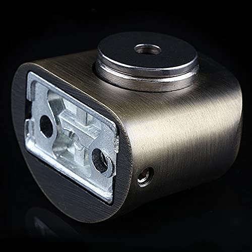 Topes de puerta magnéticos de acero inoxidable con tornillos de suelo 5