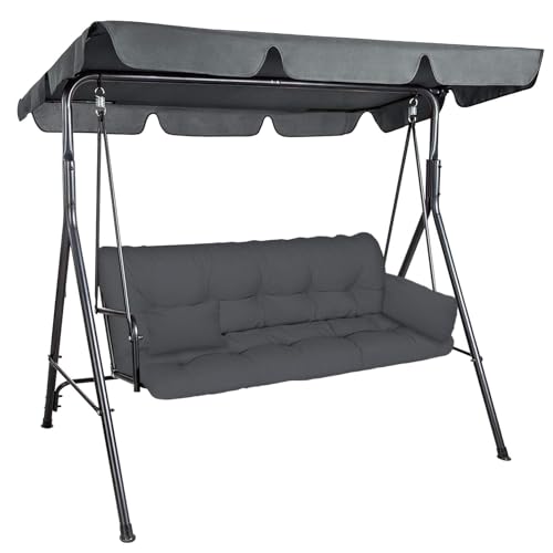 Cojín de banco impermeable con respaldo para exteriores y palés 5