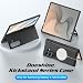Doeshine for Z Fold 8 Ultra Case with Kickstand & Screen Protector, Black