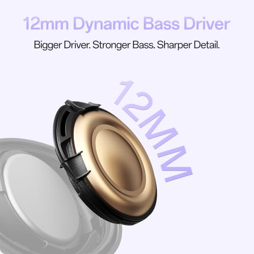 Image of Oppo Enco Air 5 True Wireless Noise Cancelling Earbuds with 52dB Real time ANC,Upto 54Hrs Playtime,Triple-Mic AI Clear Call,Low Latency,Fast Charging.(Lavender Purple)