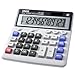 Calculator, ONXE Standard Function Scientific Electronics Desktop Calculators, Dual Power, Big Button 12 Digit Large LCD Display, Handheld for Daily and Basic Office (White)