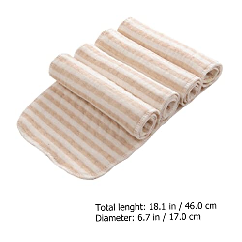 KOMBIUDA Fraldas Para Bebês 4 Unidades Pano De Pano Para Bebês Fralda Plana Toalhas De Bebê Toalha P