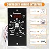 Digital Thermostat Control Panel Kit for Traeger Wood Pellet Grills, BAC236 Replacement Parts Digital Thermometer Pro Controller with 7 RTD Temperature Probe Sensor BAC194 Smoker Accessories