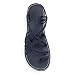 Plaka Comfortable Sandals for Women Black Size 7 Palm Leaf