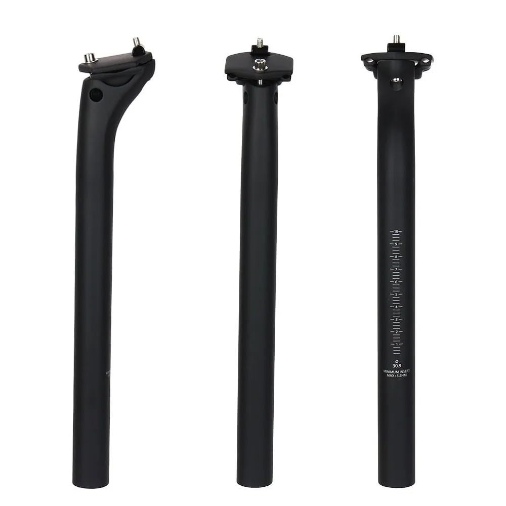 Selle de vélo pour Elitaone Tige de Selle en Carbone, recul de 20 mm Tige de Selle VTT