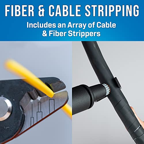 image for Jonard Tools TK-107 Advanced Fiber Optic Cable Access Kit with MS-336 