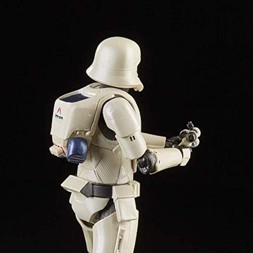 Miniatura 4 de Star Wars The Rise of Skywalker Black Series First Order Jet Trooper - Figura de acción exclusiva grafito carbonizado, metálico