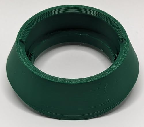 No Gouge Pinball Stern Action/Smash Button Replacement Bezel, Vibrant Colors (Dark Green)