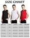 BiueLetter Boys Tank Tops Casual Sleeveless Athletic Hooded T-Shirts Basic Undershirts 5-12 Years Black